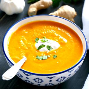 1 cup (245 g) Carrot Ginger Soup