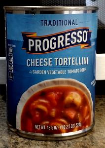 1 cup (245 g) Cheese Tortellini in Garden Vegetable Tomato Soup