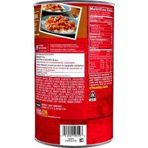 1 cup (245 g) Chunky Beef with Country Vegetables