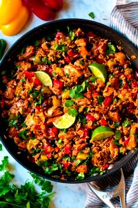 1 cup (245 g) Chunky Fajita Chicken with Rice & Beans Soup