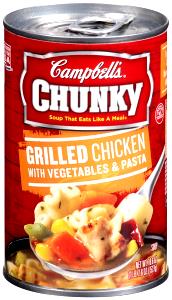 1 cup (245 g) Chunky Grilled Chicken Soup