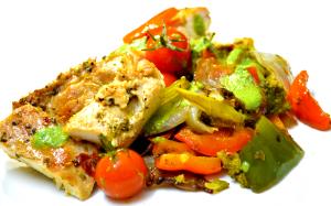 1 cup (245 g) Chunky Grilled Chicken with Vegetables & Pasta Soup