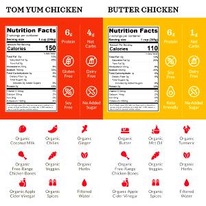 1 cup (245 g) Kettle Cooked Chicken Soup