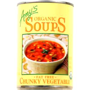 1 cup (245 g) Organic Chunky Vegetable Soup
