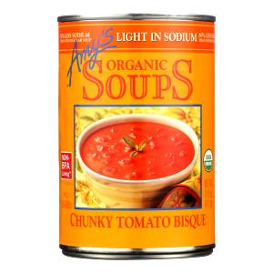 1 cup (245 g) Organic Light in Sodium Tomato Bisque