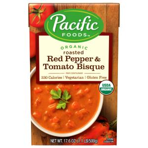 1 cup (245 g) Organic Roasted Red Pepper & Tomato Bisque
