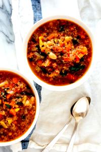 1 cup (245 g) Quinoa Vegetable Soup