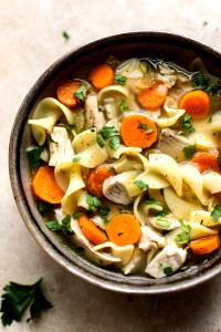 1 cup (245 g) Turkey Noodle Soup
