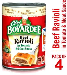 1 cup (246 g) Beef Ravioli