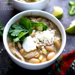 1 cup (247 g) White Chicken Chili with Beans
