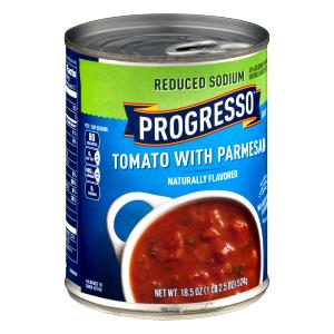 1 cup (249 g) Reduced Sodium Tomato Parmesan Soup