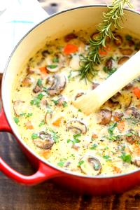 1 cup (250 g) Organic Creamy Chicken Soup