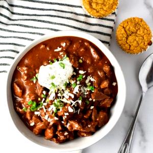 1 cup (250 g) Texas Style Chili No Beans