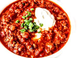 1 cup (250 g) Turkey Chili No Beans