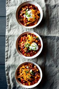 1 cup (250 g) Vegetarian Chili