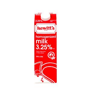1 cup (250 ml) Homogenized Milk