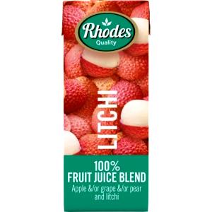 1 cup (250 ml) Litchi 100% Fruit Juice Blend