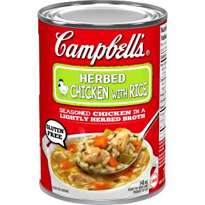 1 cup (250 ml) Ready to Enjoy Herbed Chicken with Rice Soup