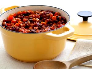 1 cup (252 g) High Fiber Three-Bean Chili with Beef