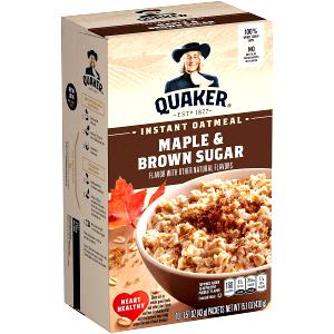 1 cup (255 g) Cup of Quaker Oatmeal with Brown Sugar & Milk