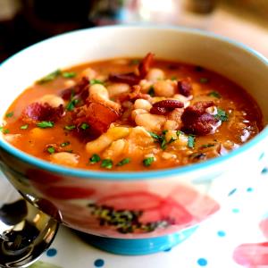 1 Cup (265.0 Ml) Bean with Bacon Soup