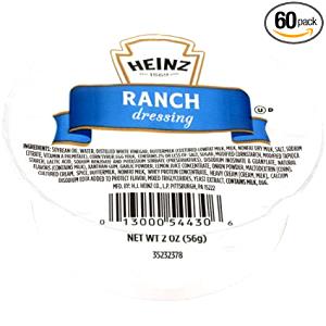 1 cup (28 g) Ranch Dipping Sauce