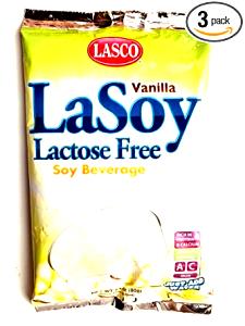 1 cup (30 g) Lasoy Lactose Free Soy Beverage