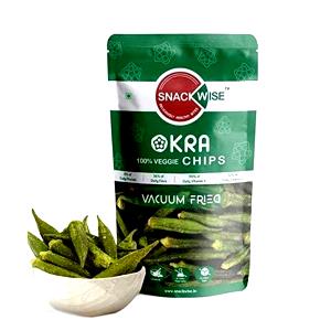 1 cup (30 g) Okra Chips
