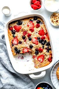 1 cup (30 g) Triple Berry Toasted Oats