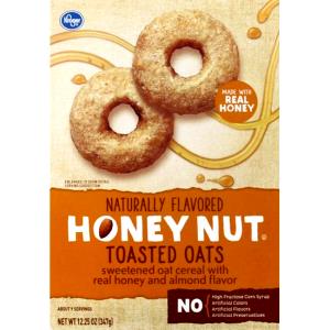 1 cup (37 g) Honey Nut Toasted Oats Cereal