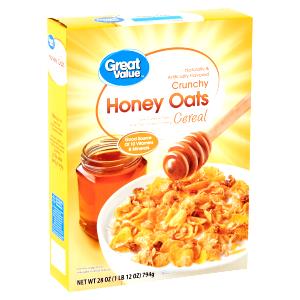 1 cup (39 g) Crunchy Honey Oats Cereal