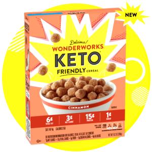 1 cup (40 g) Keto Friendly Cereal Cinnamon