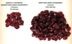 1 cup (40 g) Unsweetened Dried Cranberries