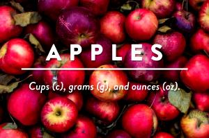 1 cup (45 g) Apple & Cinnamon Oatmeal