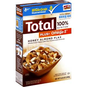 1 cup (53 g) Total Plus Omega-3s Cereal - Honey Almond Flax