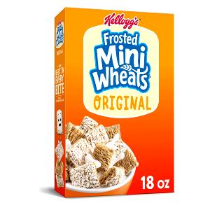 1 cup (55 g) Bite Size Frosted Wheat Cereal - Vanilla Cream