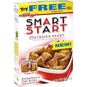 1 cup (55 g) Smart Start Strong Heart Strawberry Oat Bites