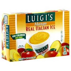 1 cup (6 oz) Real Italian Ice - Mango