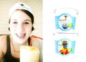 1 cup (6 oz) Tropical Sweet Heat Greek Yogurt