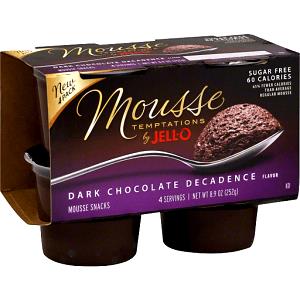 1 cup (65 g) Mousse Temptations - Dark Chocolate