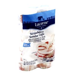 1 cup (77 g) Strawberry Swirl Sundae Cups