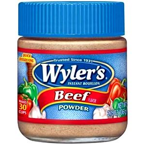 1 Cup (8 Fl Oz) Beef Broth or Bouillon Soup (Dry Powder)