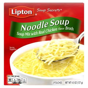 1 Cup (8 Fl Oz) Beef Noodle Mix Soup (Dry, Dehydrated)