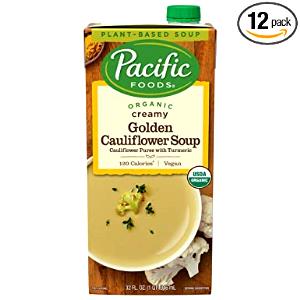 1 Cup (8 Fl Oz) Cauliflower Soup (Mix, Dry, Dehydrated)
