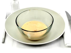1 Cup (8 Fl Oz) Cheese Soup (with Equal Volume Water, Canned)