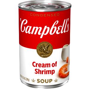 1 Cup (8 Fl Oz) Cream Of Shrimp Soup (Canned, Condensed)