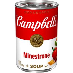 1 Cup (8 Fl Oz) Minestrone Soup (Canned, Condensed)