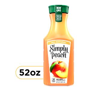 1 Cup (8 Fl Oz) Orange Peach Juice Drink