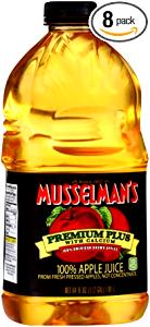 1 cup (8 oz) 100% Pure Premium Calcium Enriched Apple Juice