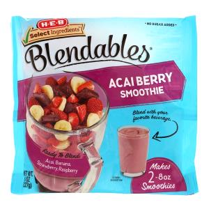 1 cup (8 oz) Blendables Acai Berry Smoothie